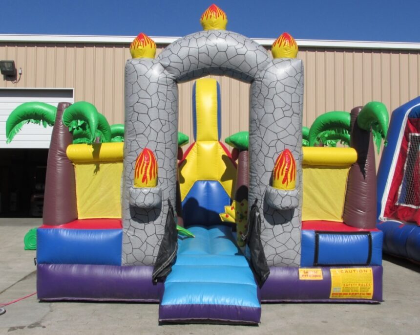 dinosaur bouncy house