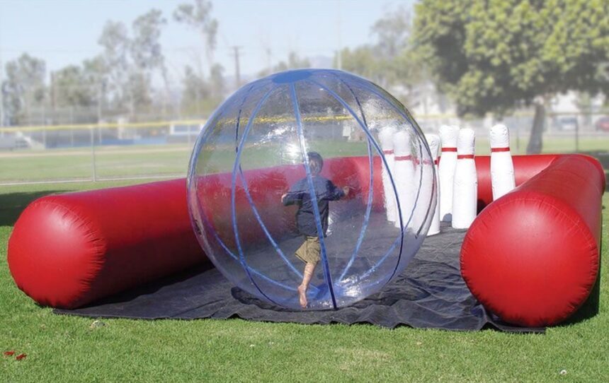 human bowling set