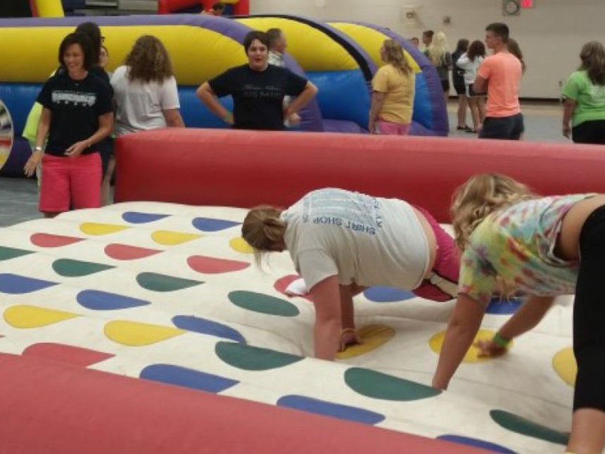 College and School Events - Inflatable Twister
