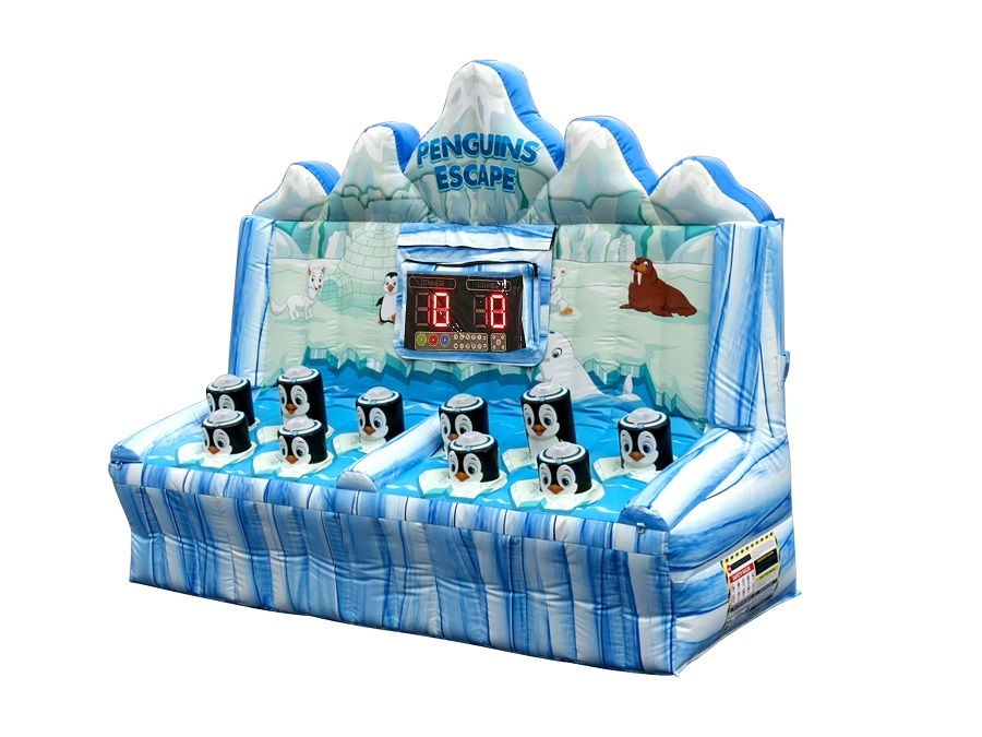 Penguins Escape Inflatable Game Rental | BYB Event Services