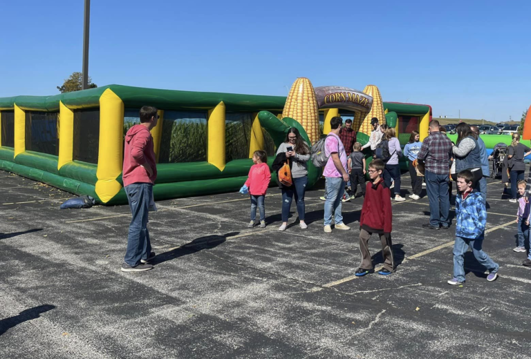 Fall Festival Attractions - Corn Maze. BYB Event Services for your Party and Event needs.