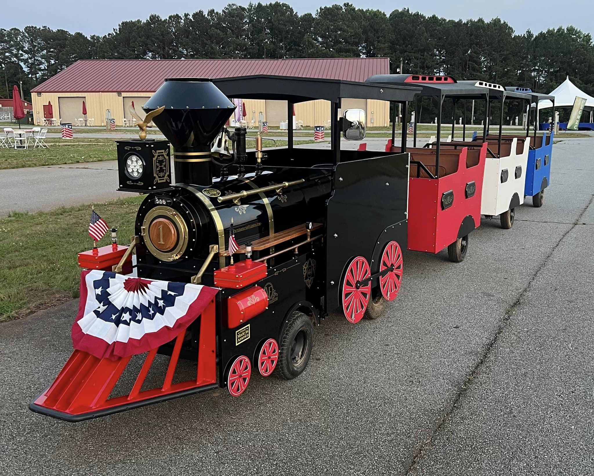 Party Train Rentals from BYB Event Services.